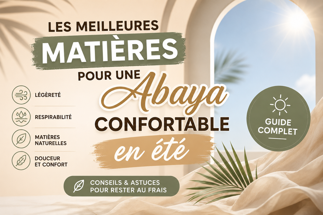 Abaya été femme maroc