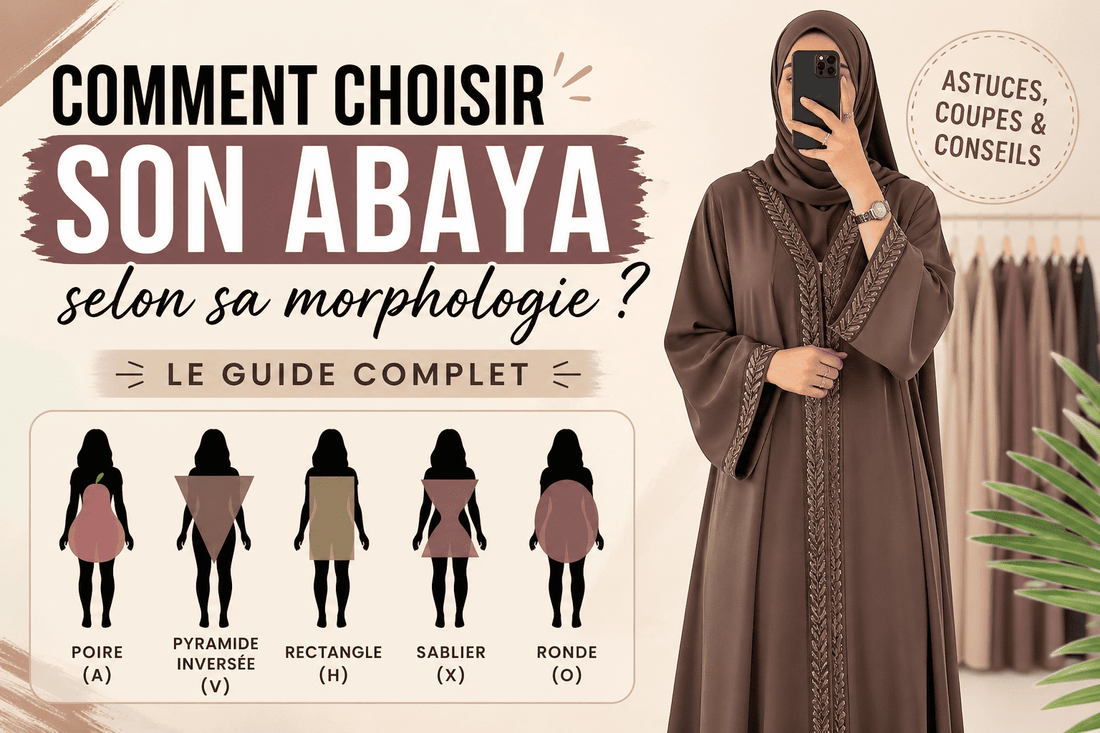  choisir abaya selon  morphologie 