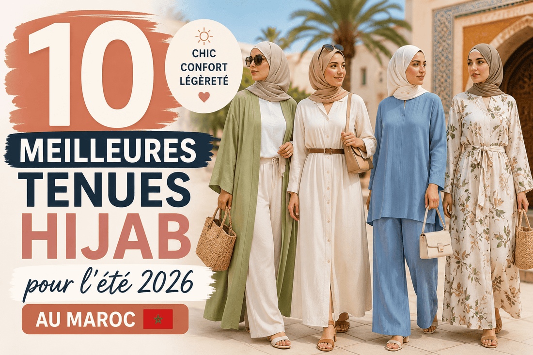  meilleures tenues hijab été Maroc