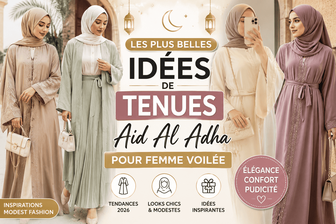 tenu eid adha femme voilée maroc