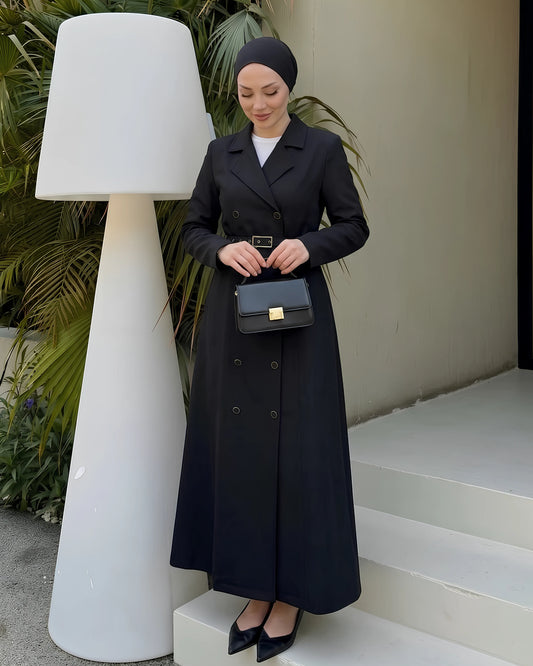 Robe Col Veste