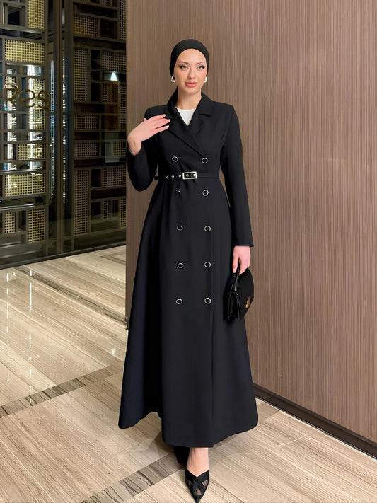 Robe Col Veste