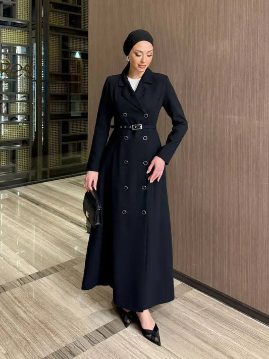 Robe Col Veste