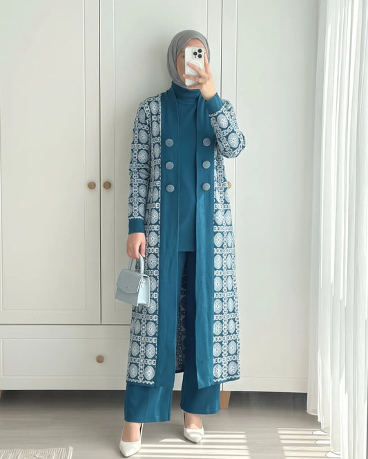 Ensemble 3 Pièces Tricot