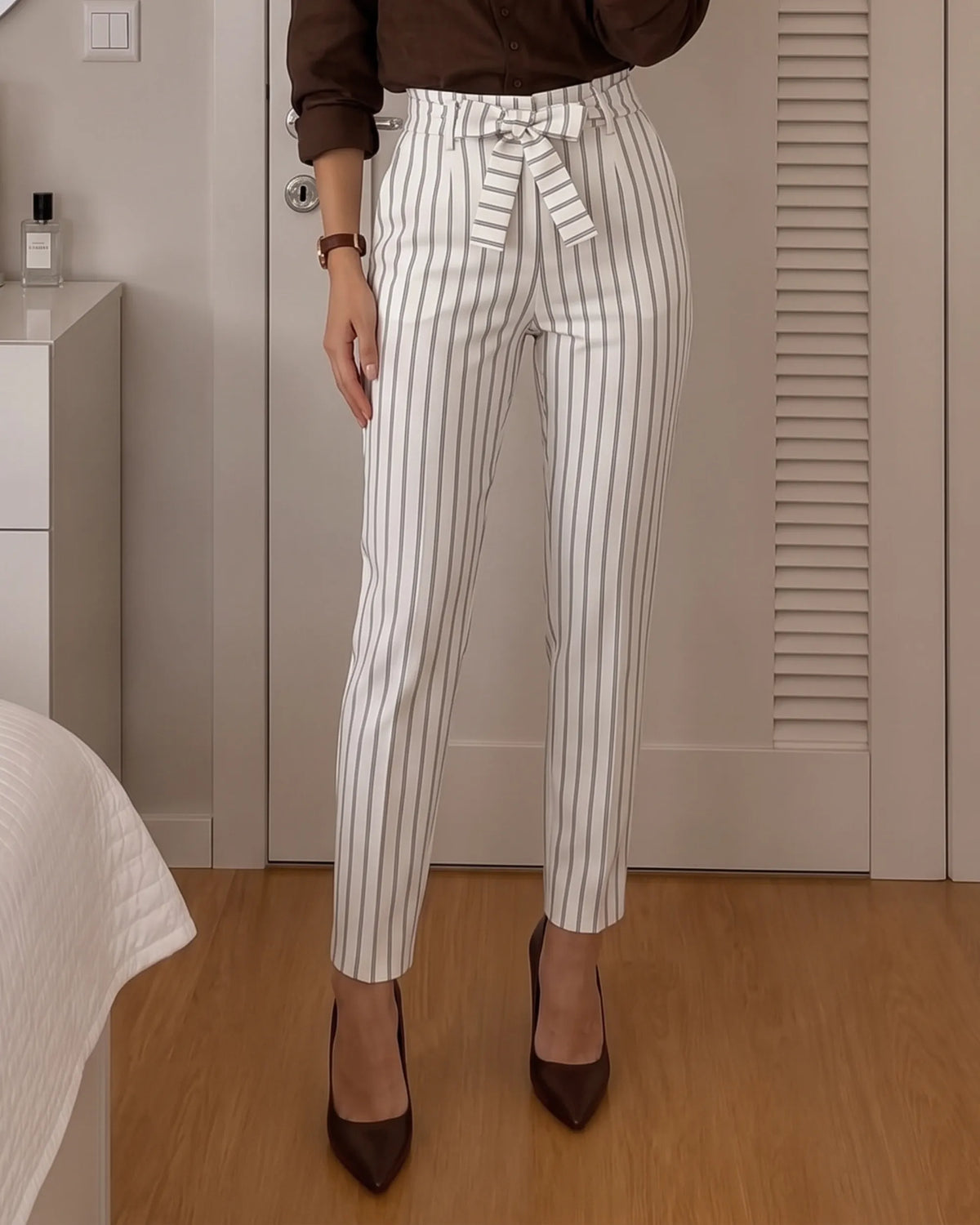 Pantalon Rayé