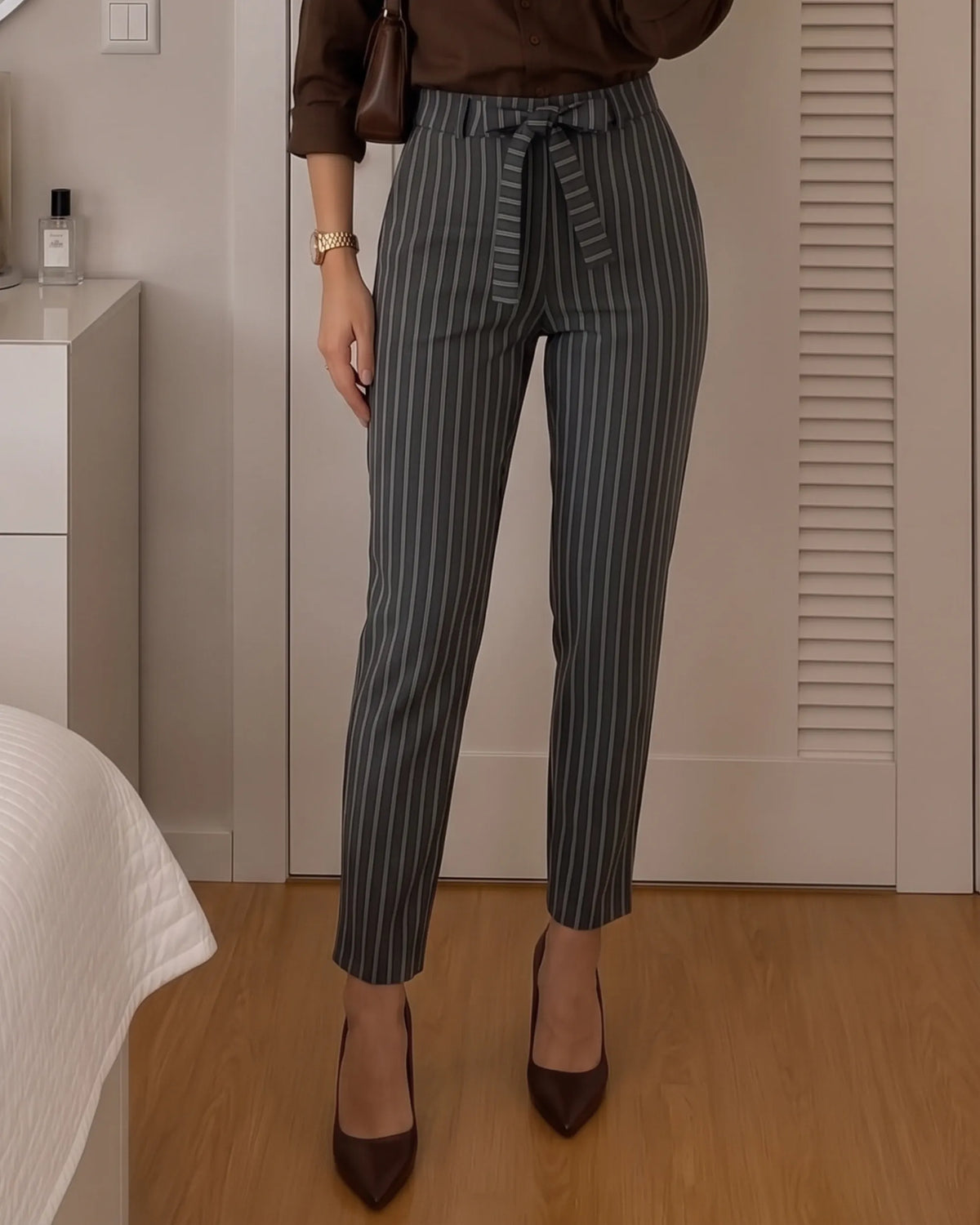 Pantalon Rayé