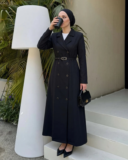 Robe Col Veste