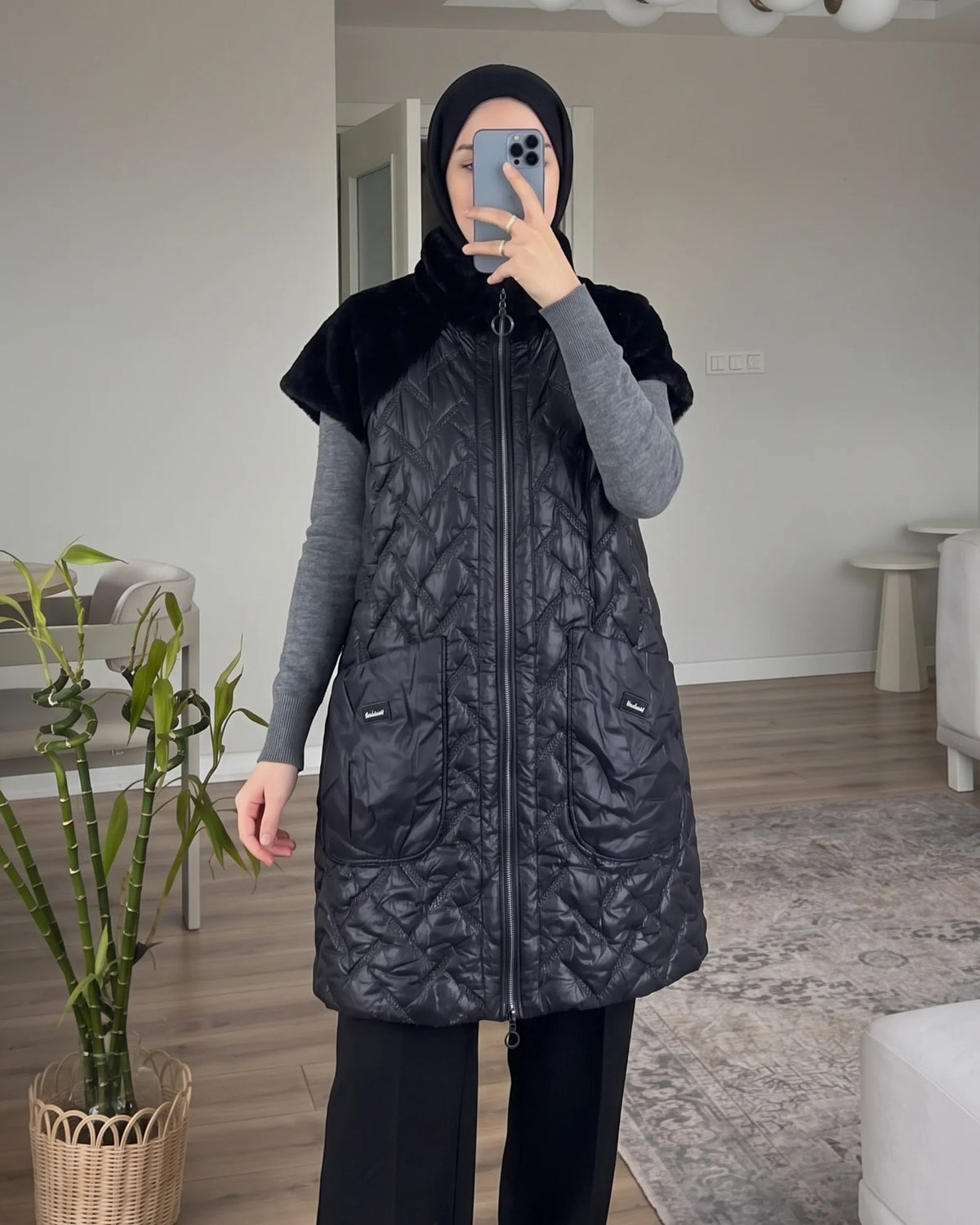 Gilet EZE fourrure