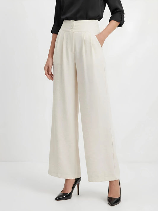 Pantalon Large Bym Avec Poches